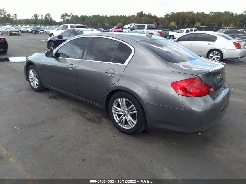 2013 INFINITI G37 SEDAN JOURNEY JN1CV6AP7DM715193