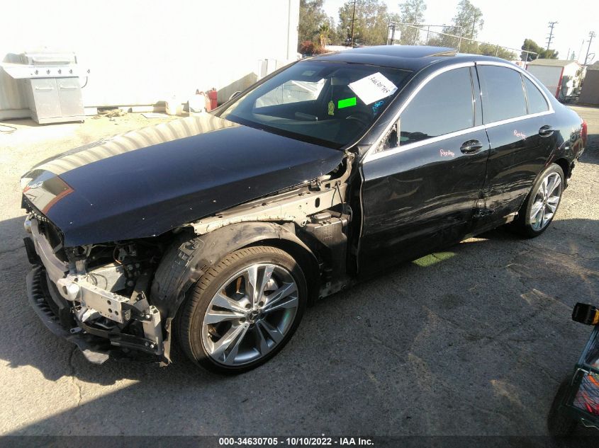 VIN 55SWF4JB9JU238821 2018 MERCEDES-BENZ C-CLASS C 300