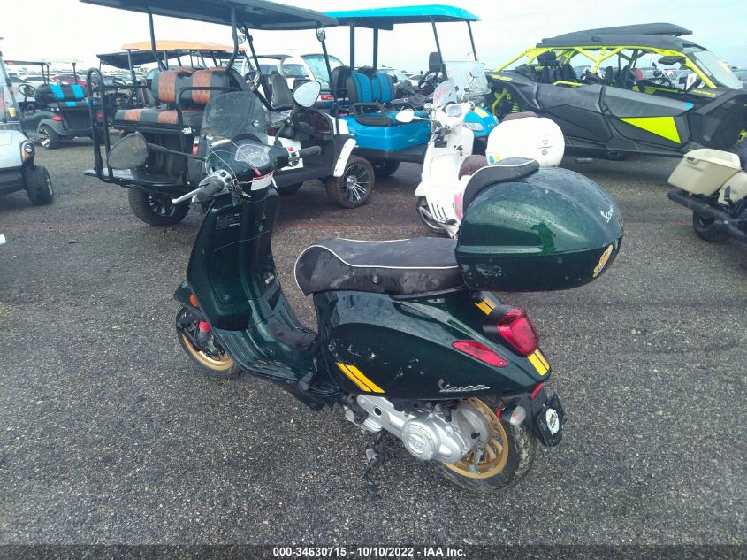 2021 VESPA SPRINT ZAPCA06B6M5200875