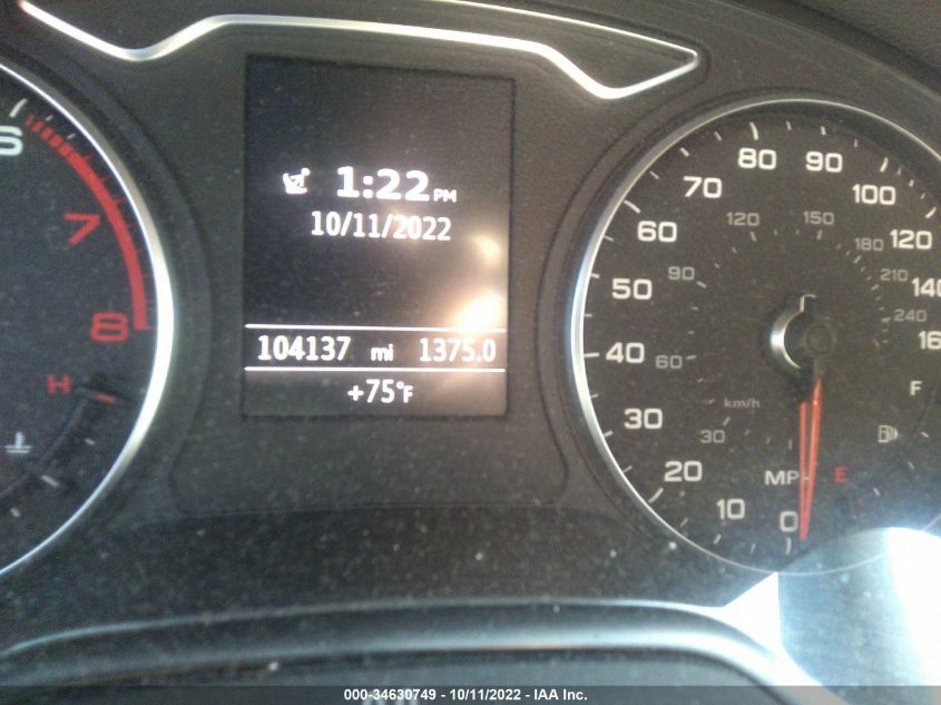 2015 AUDI S3/A3 2.0T PREMIUM WAUBFGFF0F1139119