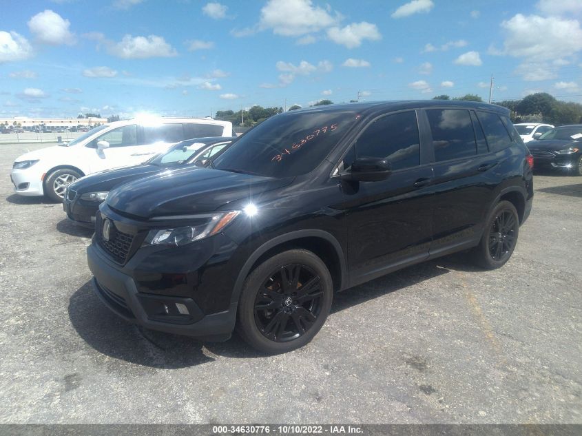 2021 HONDA PASSPORT SPORT 5FNYF7H26MB009051