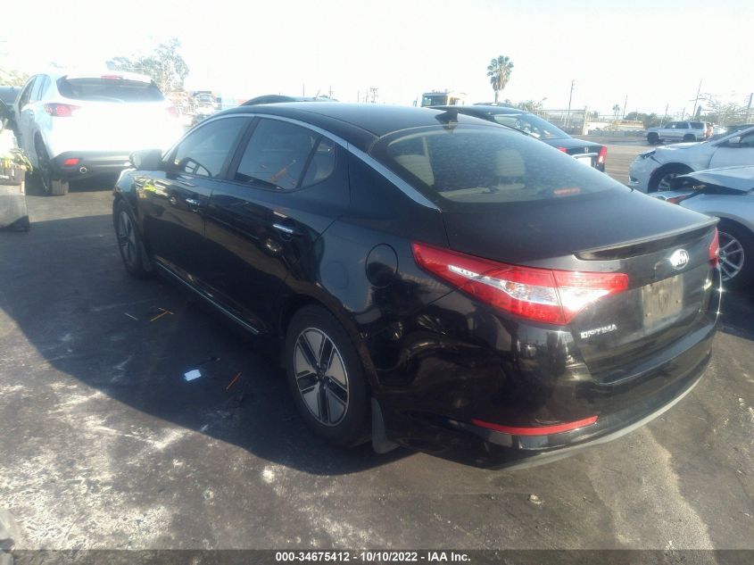 2013 KIA OPTIMA HYBRID LX KNAGM4AD5D5048823