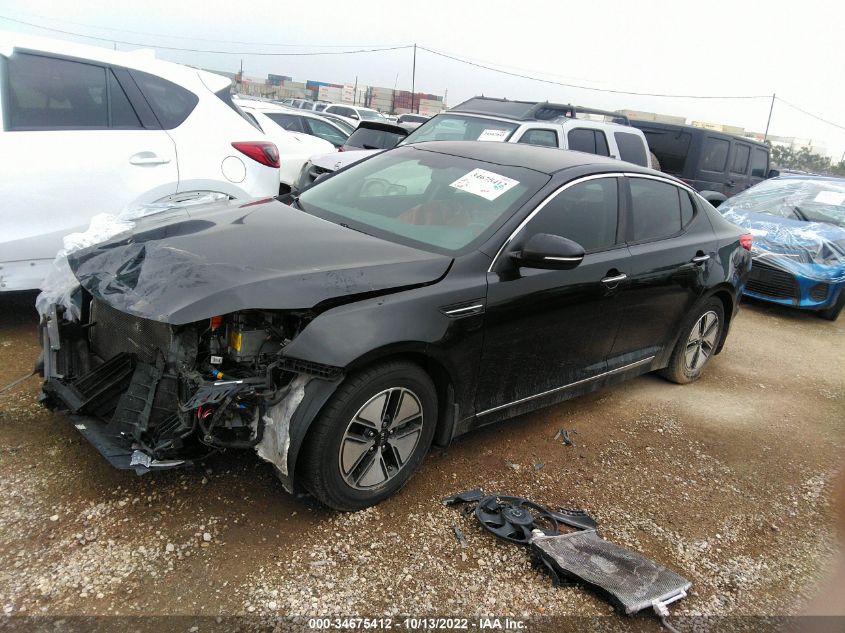 2013 KIA OPTIMA HYBRID LX KNAGM4AD5D5048823