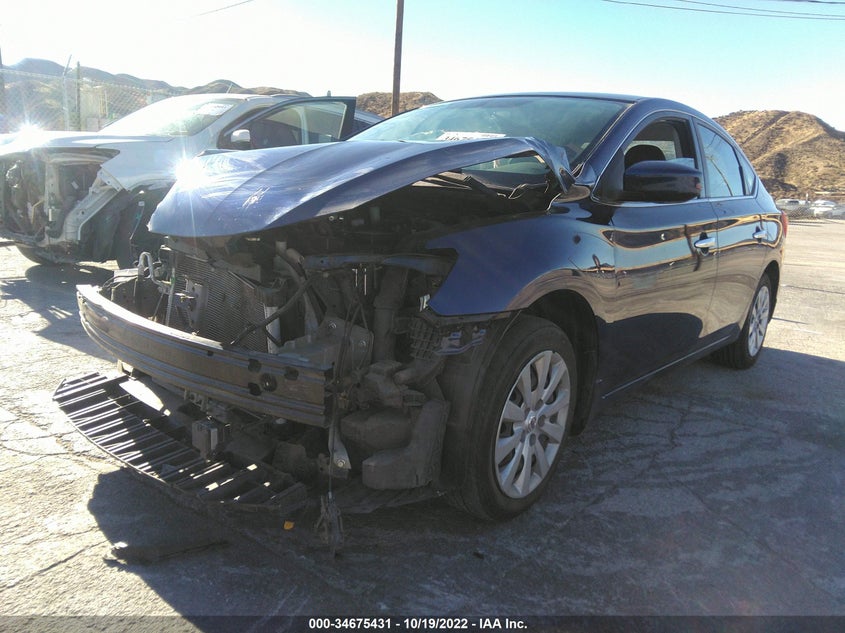 VIN 3N1AB7AP9KY382169 2019 NISSAN SENTRA S