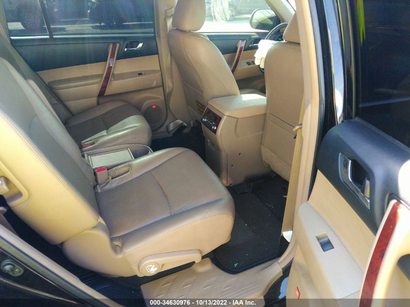 2013 TOYOTA HIGHLANDER HYBRID LIMITED JTEDC3EH7D2013357