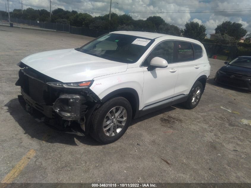 VIN 5NMS2CAD0KH009564 2019 HYUNDAI SANTA FE SE