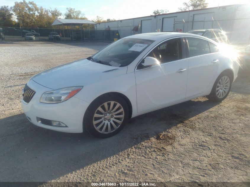 2013 BUICK REGAL TURBO PREMIUM 1 2G4GS5EV0D9174278