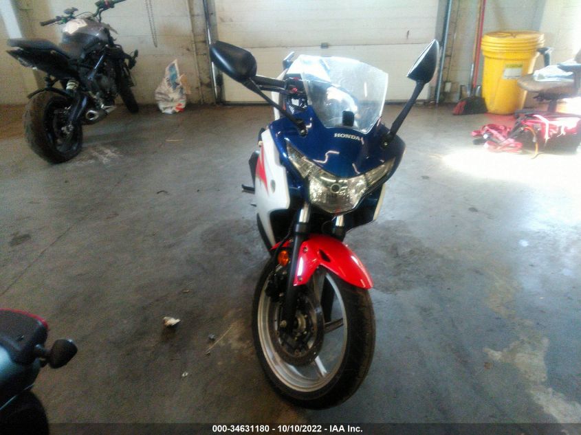 2012 HONDA CBR250 R MLHMC4101C5201005