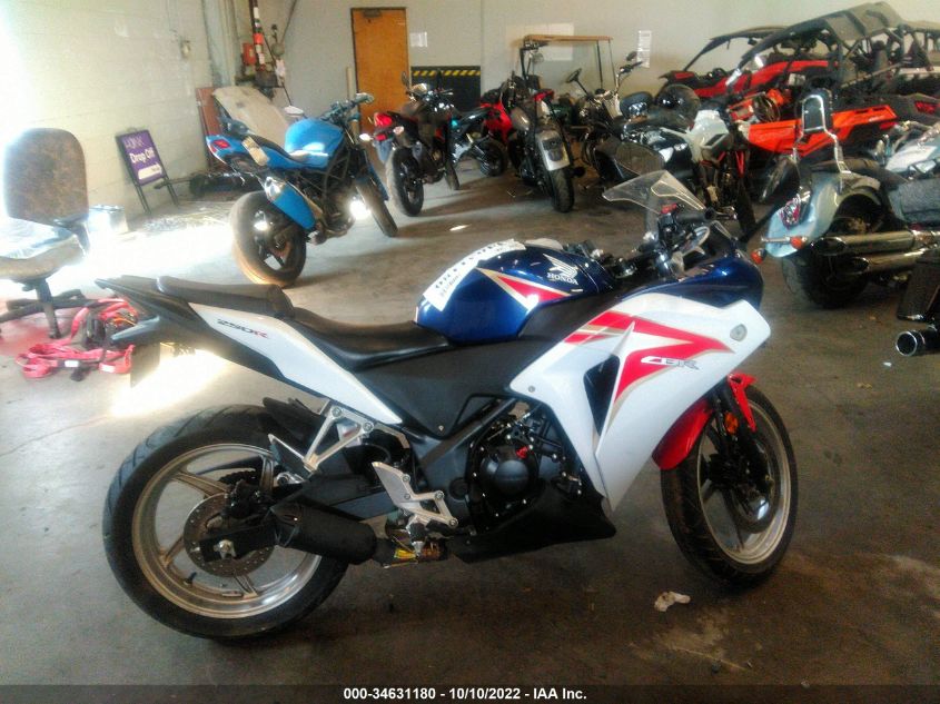 2012 HONDA CBR250 R MLHMC4101C5201005
