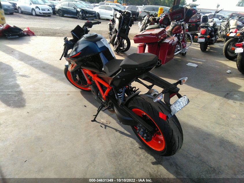 2022 KTM 1290 SUPER DUKE R VBKV39403NM952663
