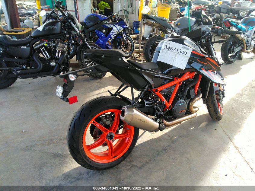2022 KTM 1290 SUPER DUKE R VBKV39403NM952663