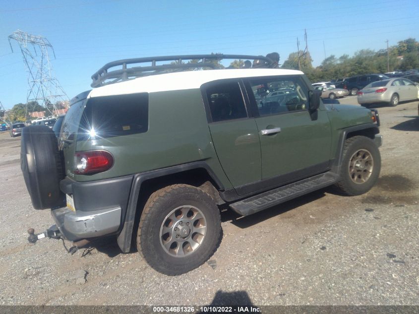2013 TOYOTA FJ CRUISER JTEBU4BF8DK162826