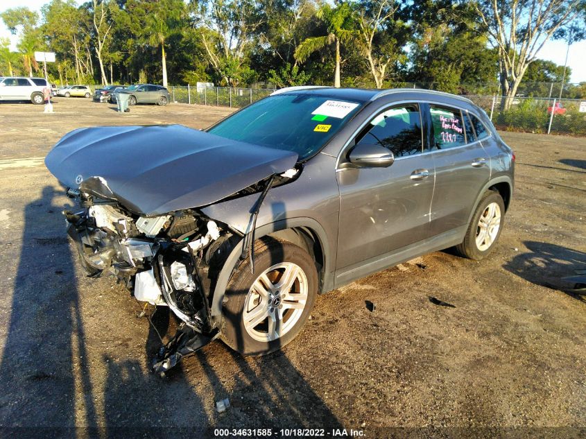 2021 MERCEDES-BENZ GLA GLA 250 W1N4N4GB4MJ240484