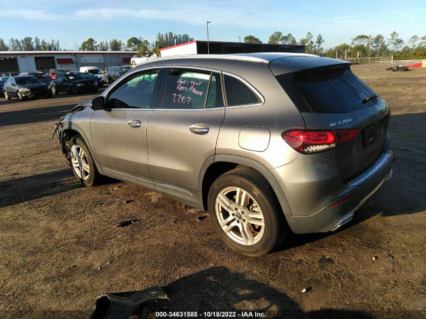 2021 MERCEDES-BENZ GLA GLA 250 W1N4N4GB4MJ240484