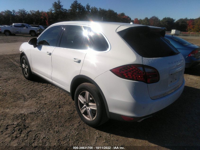 2013 PORSCHE CAYENNE WP1AA2A23DLA10828