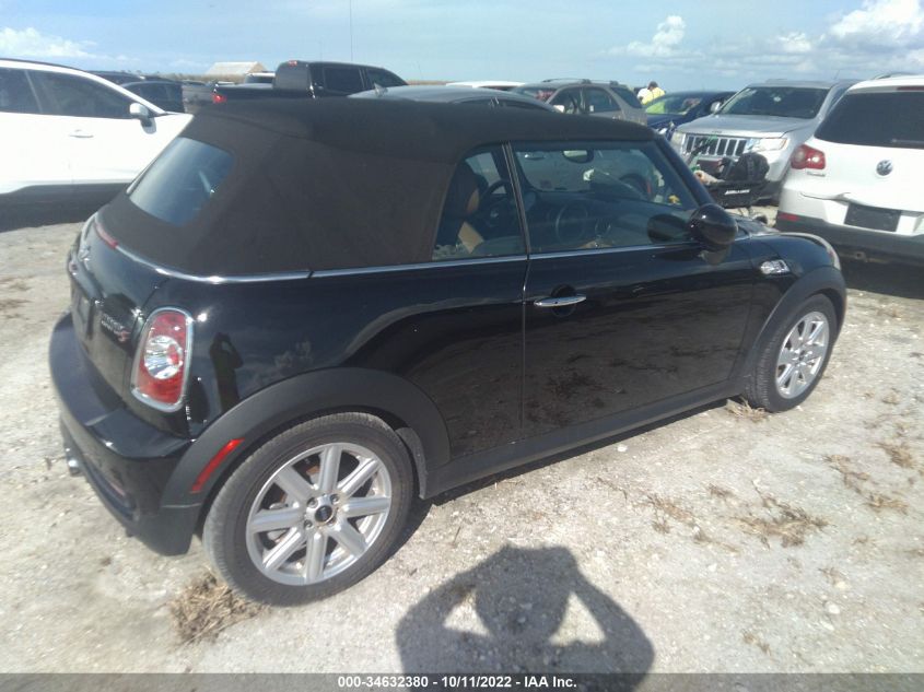 2015 MINI COOPER CONVERTIBLE S WMWZP3C55F2A90934