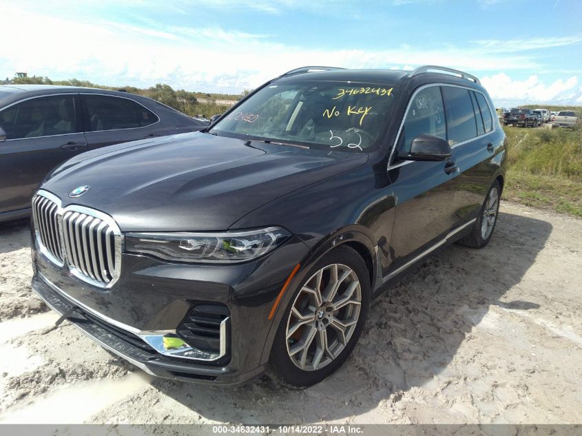 2020 BMW X7 XDRIVE40I 5UXCW2C05L9B61562
