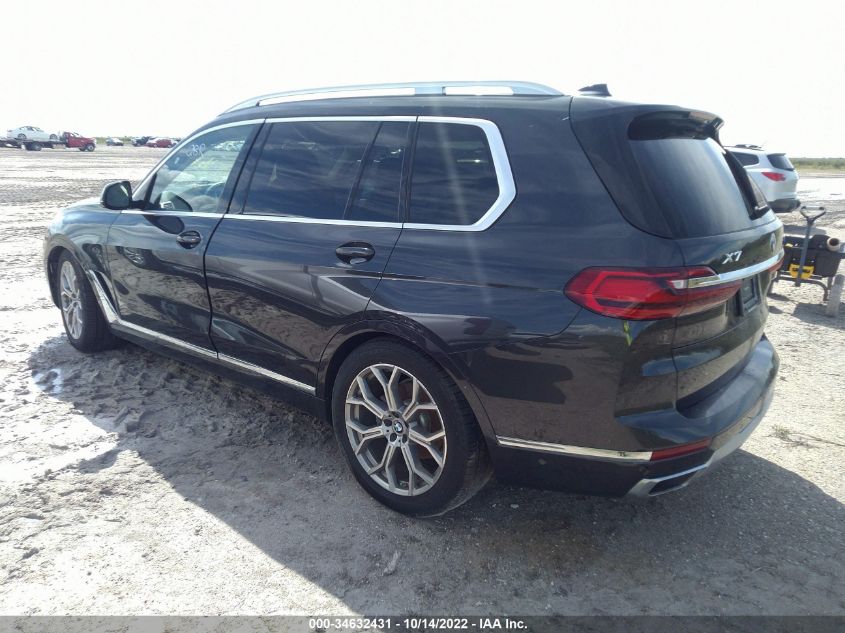 2020 BMW X7 XDRIVE40I 5UXCW2C05L9B61562