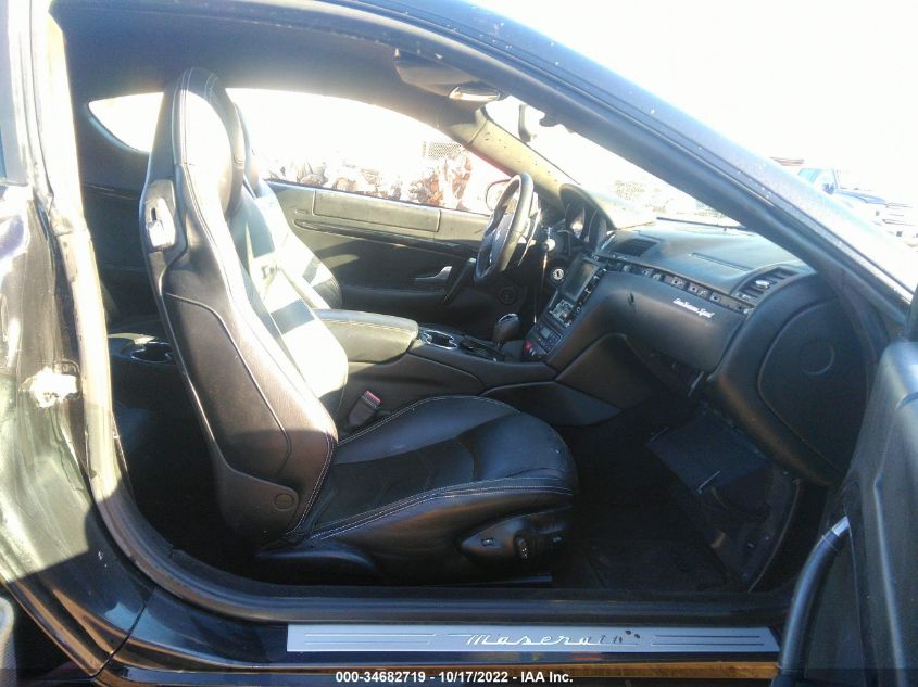 2013 MASERATI GRANTURISMO SPORT/MC STRADALE ZAM45VLAXD0073222