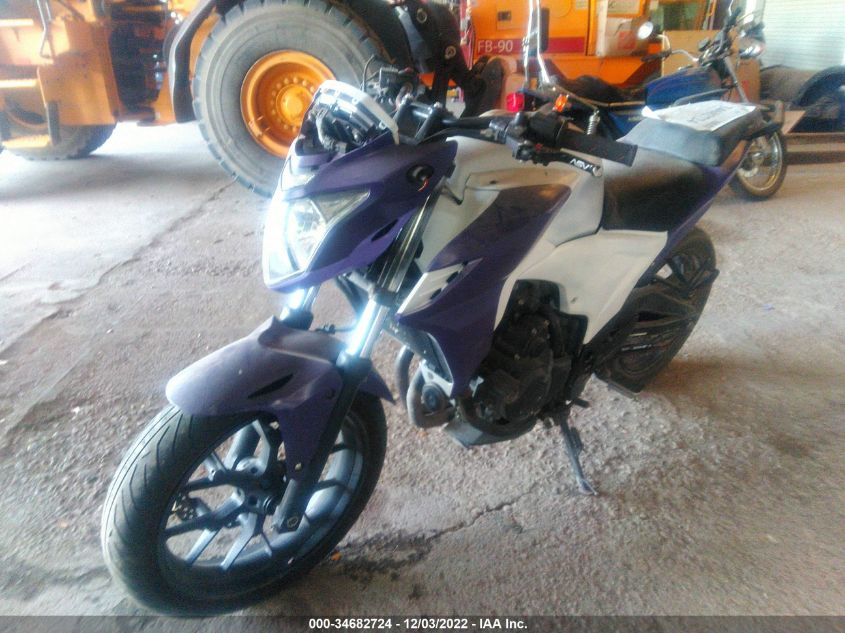 2014 HONDA CB500 F MLHPC4564E5100300