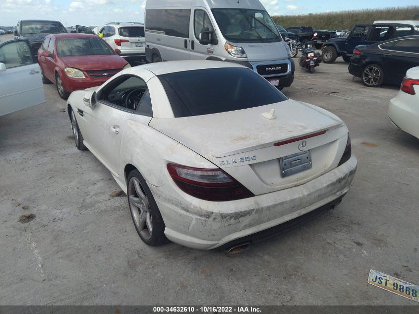 2013 MERCEDES-BENZ SLK-CLASS SLK 250 WDDPK4HA1DF061587