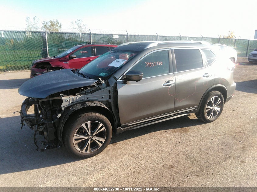 VIN JN8AT2MV7JW307889 2018 NISSAN ROGUE SL