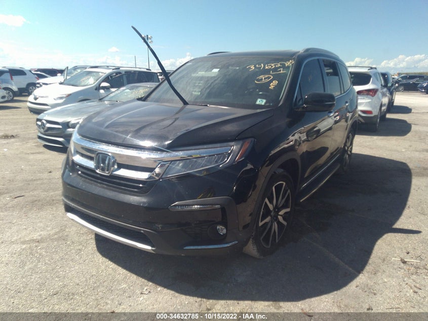 VIN 5FNYF5H93KB030342 2019 HONDA PILOT TOURING 8-PASSENGER