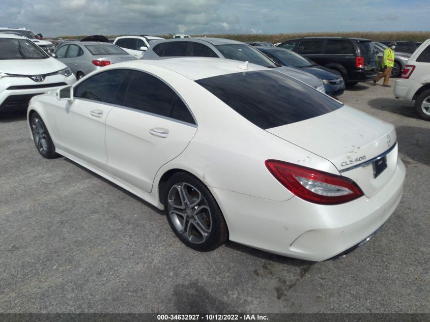 2015 MERCEDES-BENZ CLS-CLASS CLS 400 WDDLJ6HB2FA156519