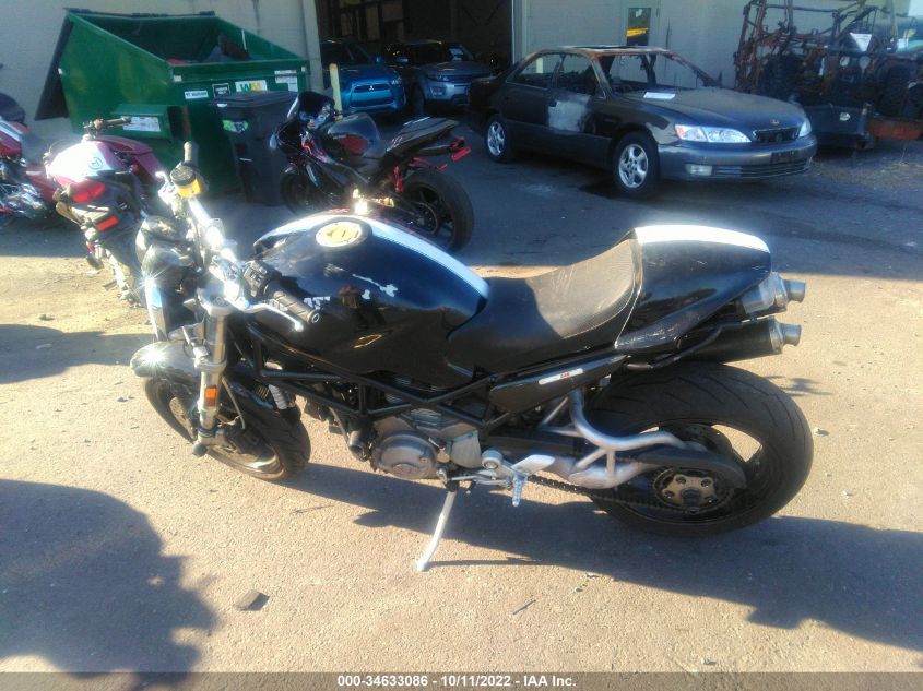 2007 DUCATI MONSTER S2R1000 ZDM1RABP27B102462