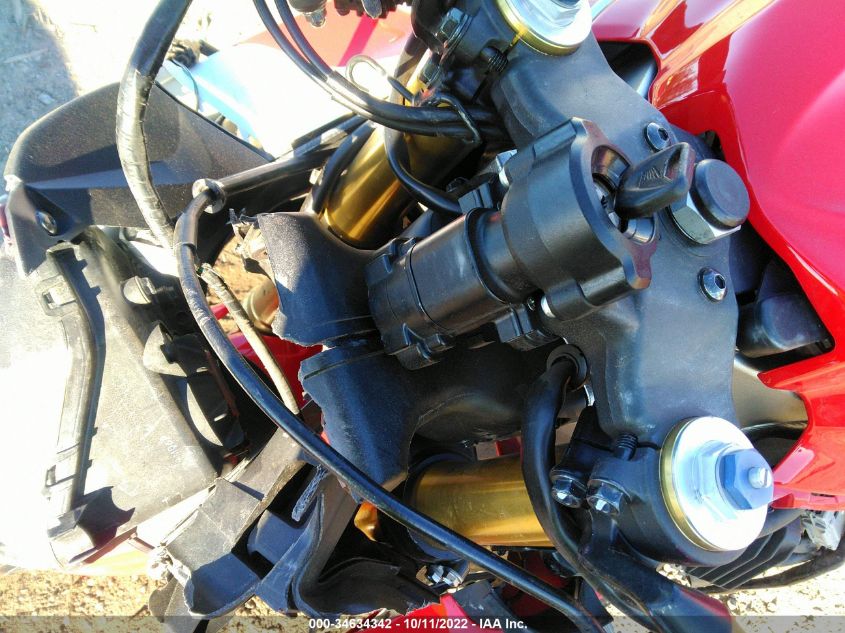 2012 HONDA CBR600 RR JH2PC4041CK500023