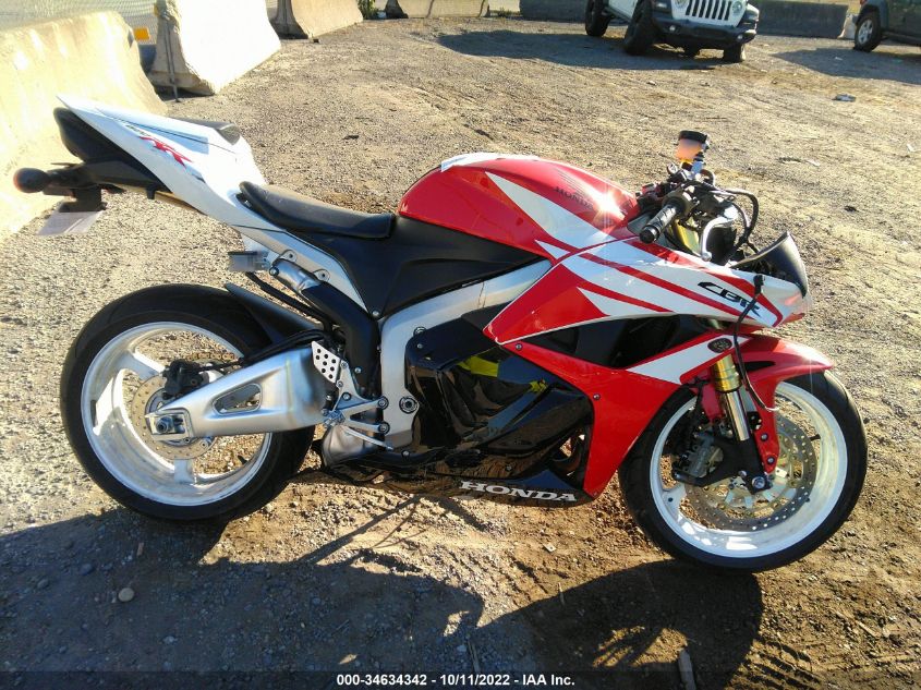 2012 HONDA CBR600 RR JH2PC4041CK500023