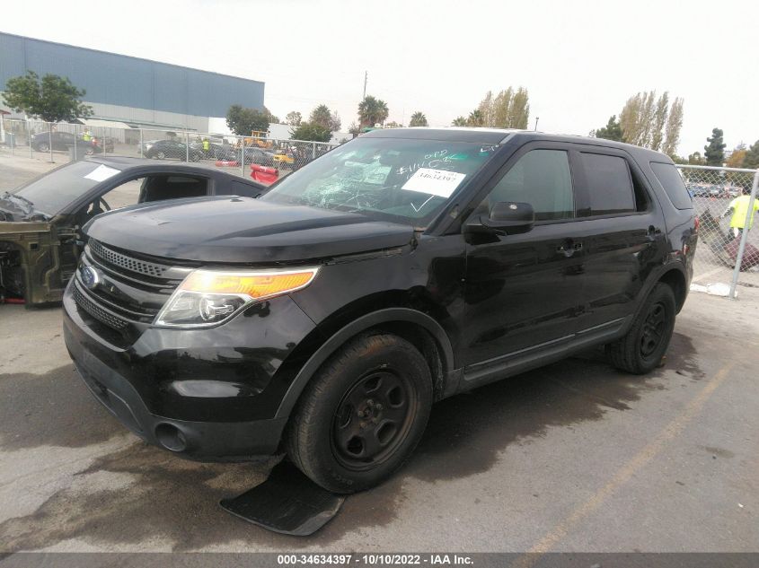 2013 FORD UTILITY POLICE 1FM5K7AR2DGA68587