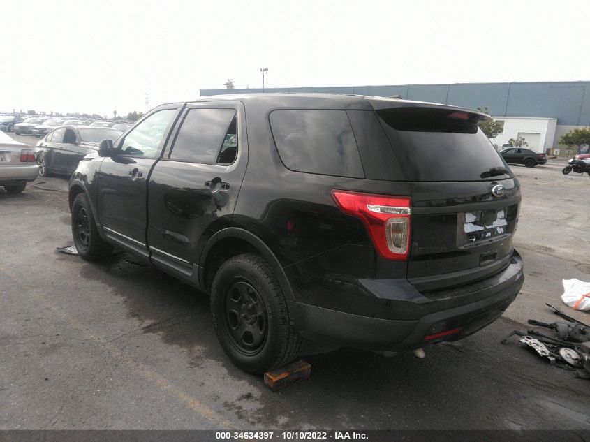 2013 FORD UTILITY POLICE 1FM5K7AR2DGA68587