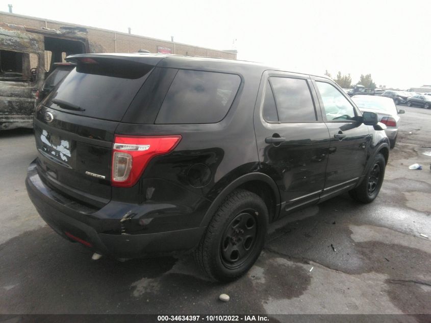 2013 FORD UTILITY POLICE 1FM5K7AR2DGA68587