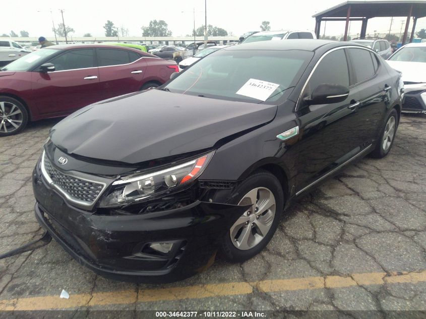 2016 KIA OPTIMA HYBRID KNAGM4AD6G5096108