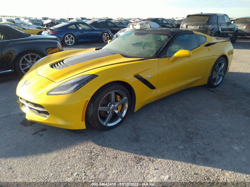 2014 CHEVROLET CORVETTE STINGRAY 2LT 1G1YD2D70E5122919