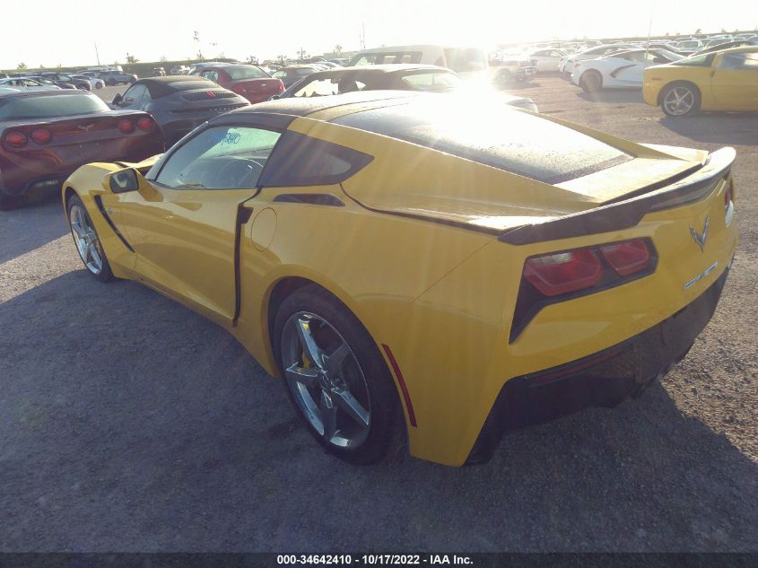 2014 CHEVROLET CORVETTE STINGRAY 2LT 1G1YD2D70E5122919