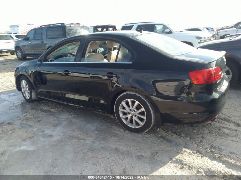 2014 VOLKSWAGEN JETTA SEDAN SE W/CONNECTIVITY/SUNROOF - 3VWD07AJ4EM431993