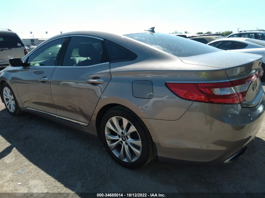2013 HYUNDAI AZERA KMHFG4JG2DA324023