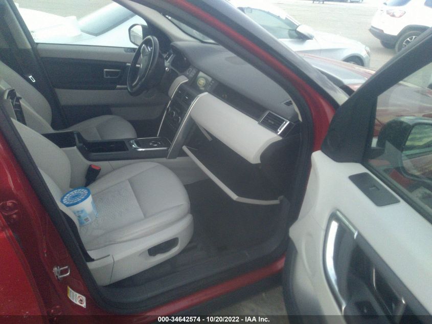 2019 LAND ROVER DISCOVERY SPORT SE SALCP2FX8KH799502