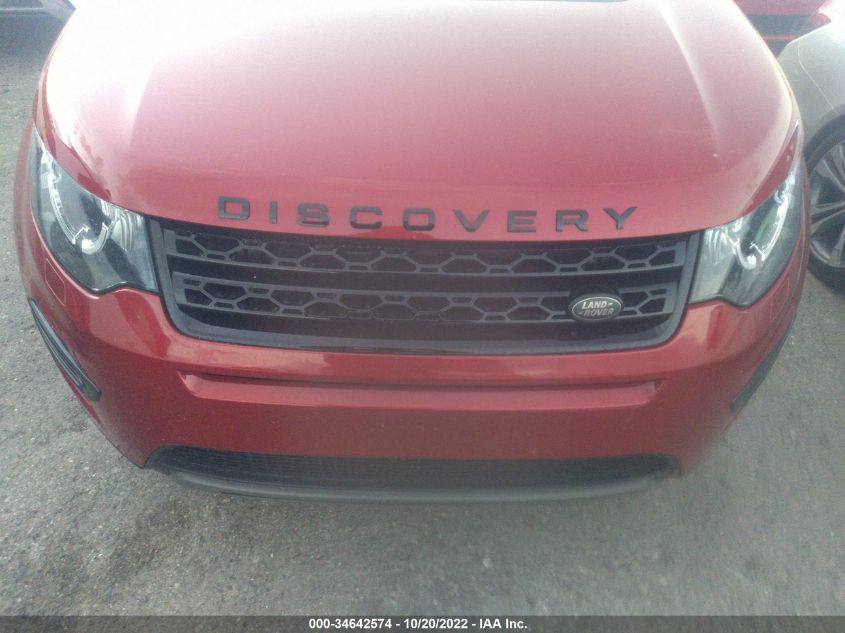 2019 LAND ROVER DISCOVERY SPORT SE SALCP2FX8KH799502