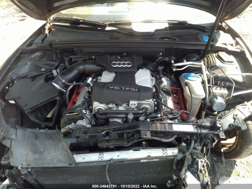 2014 AUDI S5 PREMIUM PLUS WAUCGAFH6EN004069