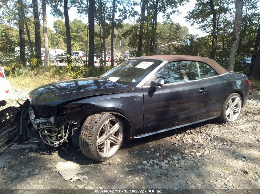 2014 AUDI S5 PREMIUM PLUS WAUCGAFH6EN004069