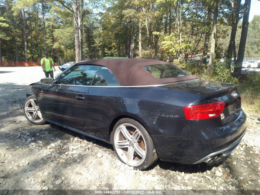 2014 AUDI S5 PREMIUM PLUS WAUCGAFH6EN004069
