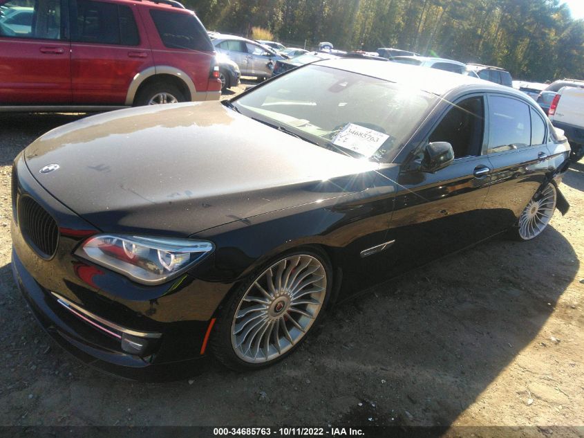 2013 BMW 7 SERIES 750LI WBAYE8C56DDS15971