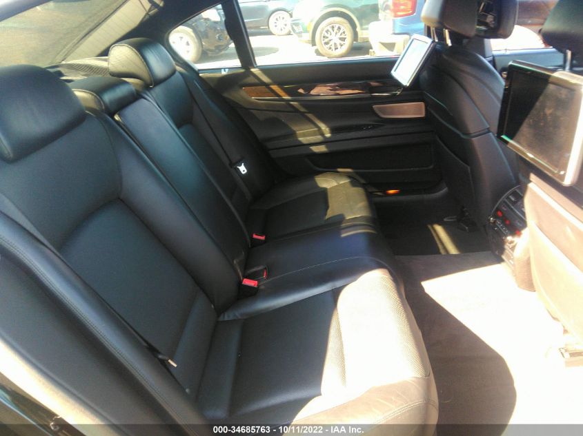 2013 BMW 7 SERIES 750LI WBAYE8C56DDS15971