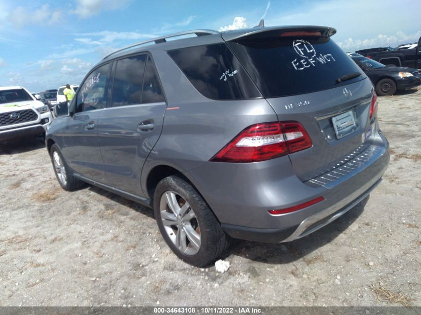 2015 MERCEDES-BENZ M-CLASS ML 350 - 4JGDA5JB0FA561356