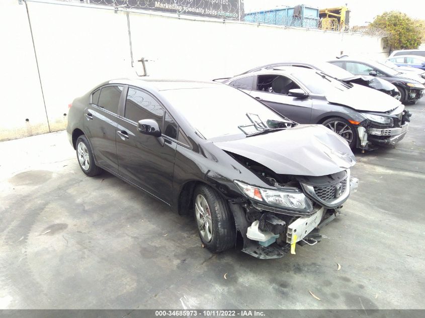 2013 HONDA CIVIC LX - 19XFB2F51DE273352