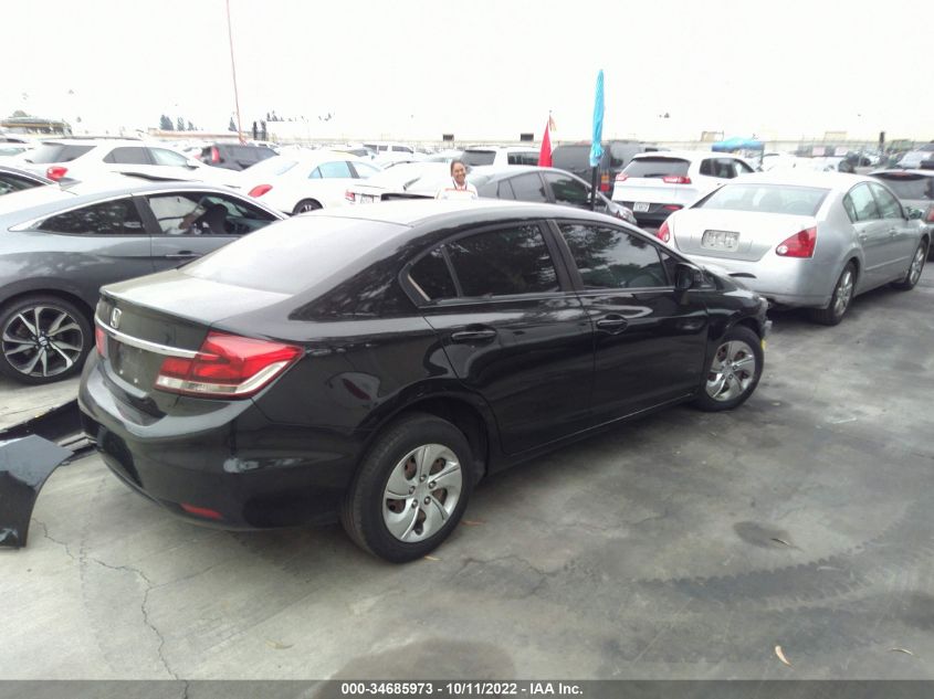 2013 HONDA CIVIC LX - 19XFB2F51DE273352