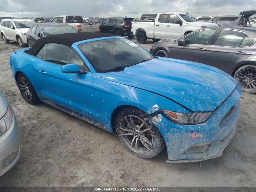 VIN 1FATP8UH0H5278926 2017 FORD MUSTANG no.1